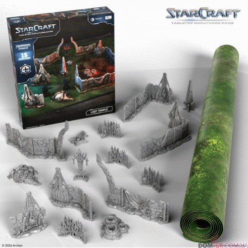 Lost Temple - Terrain Expansion Set - StarCraft The Miniatures Game